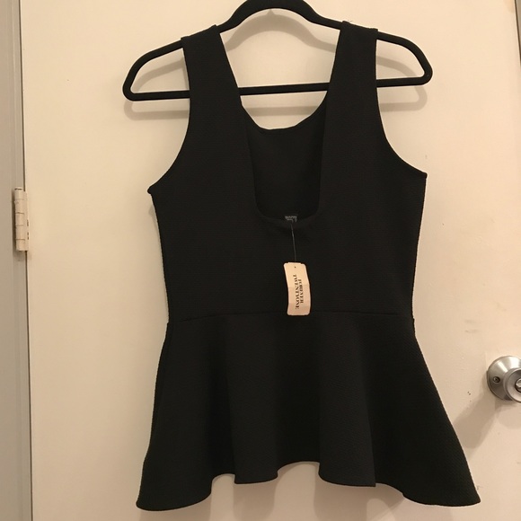 Forever 21 peplum top - Picture 2 of 3